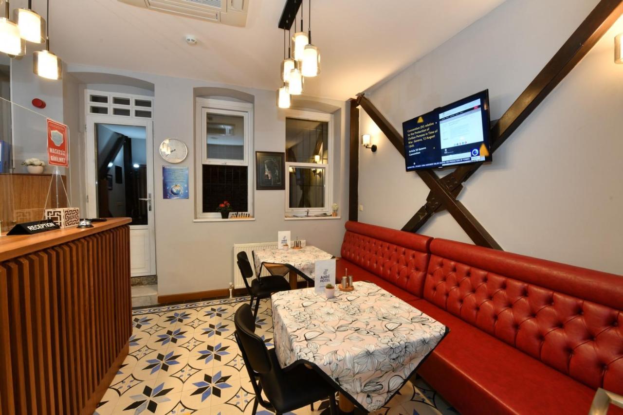 Andi Hotel Istanboel Buitenkant foto